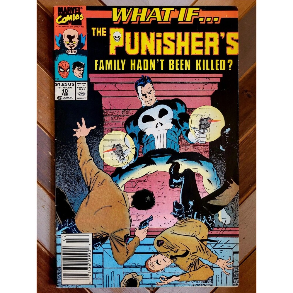 What If? #10 Newsstand (Marvel 1990) Punisher's Family Had Not Been Killed (5.0)